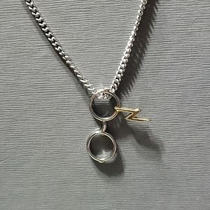 Harry Potter Glasses Lightning Bolt Necklace